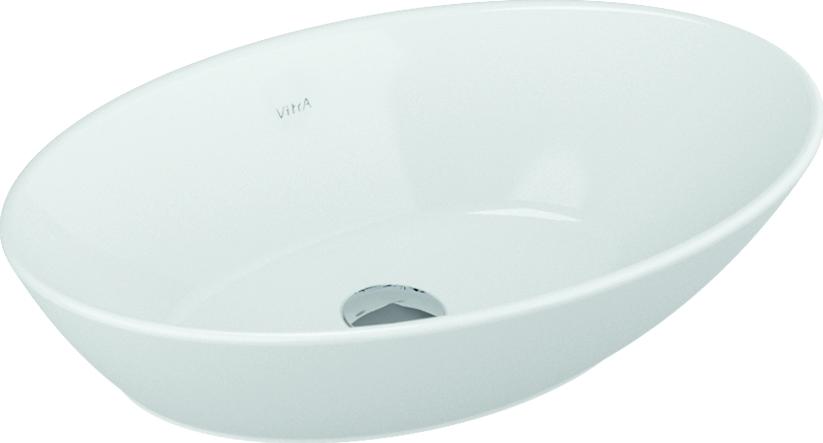 Круглая мини-раковина VitrA Geo 4423B003-0016 60x38 см