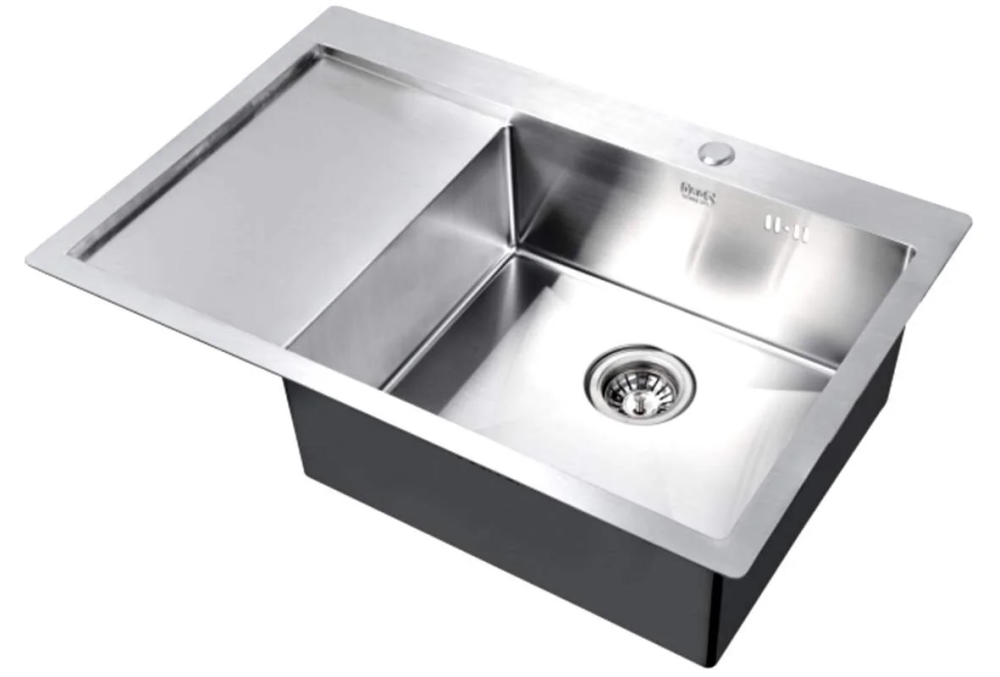 Кухонная мойка Zorg Inox R 7851-L серый