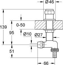 Вентиль Grohe Eggemann 41050000