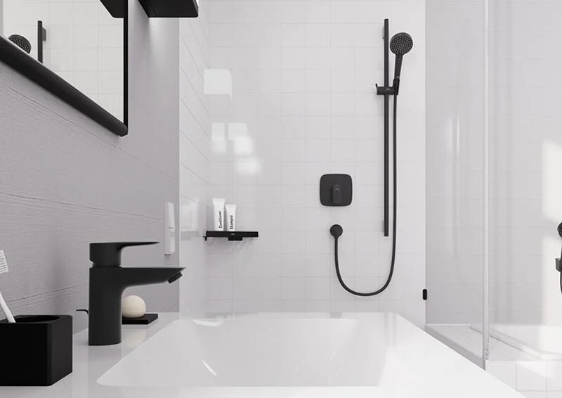 Смеситель для душа Hansgrohe Logis 71605670 черный