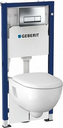 Унитаз с инсталляцией Geberit Duofix 458.128.21.1-20307