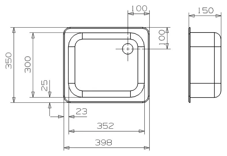 Кухонная мойка Reginox R18 2045 хром