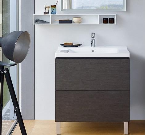 Тумба под раковину 82 см Duravit L-Cube LC660102222 белая