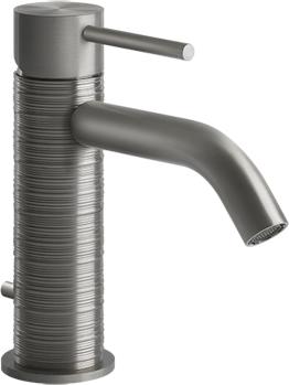 Смеситель для раковины Gessi 316 Trame 54301#239, steel brushed