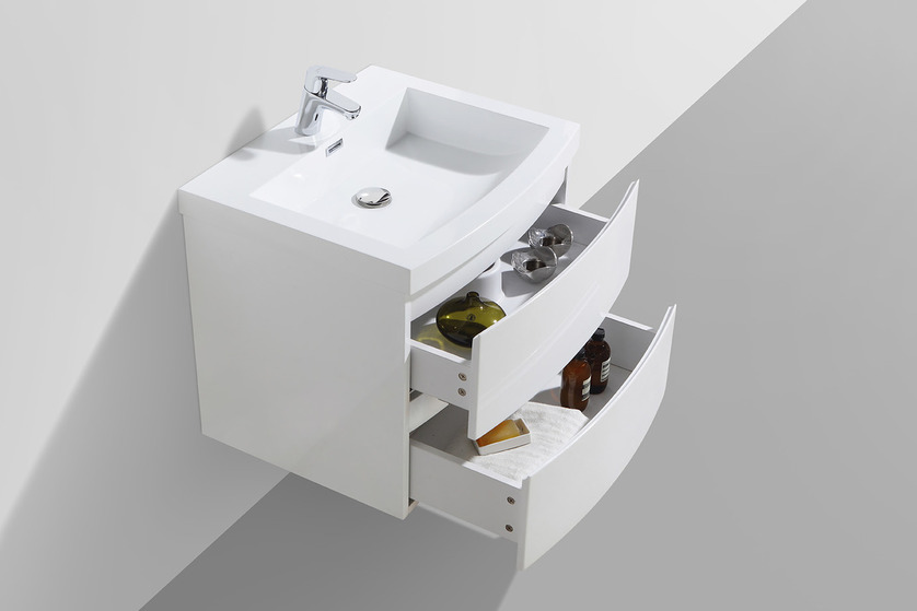 Тумба для комплекта BelBagno Prospero 62 bianco lucido