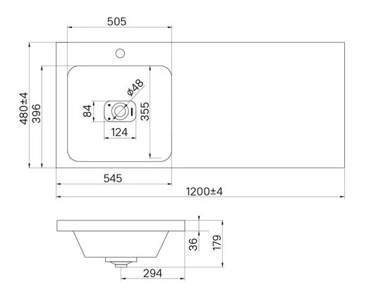 Раковина Iddis Optima Home 480120Li28 белый