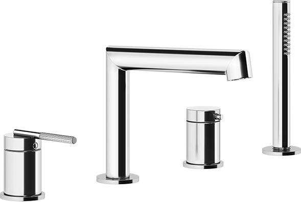 Смеситель на борт ванны Gessi Ingranaggio 63537#031, хром