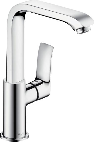 Смеситель с поворотным изливом Hansgrohe Metris 31187000