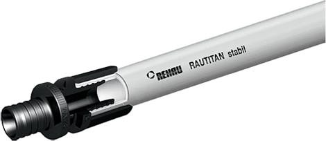 Труба металлополимерная Rehau Rautitan stabil 25x3,7 (штанга: 5 м)