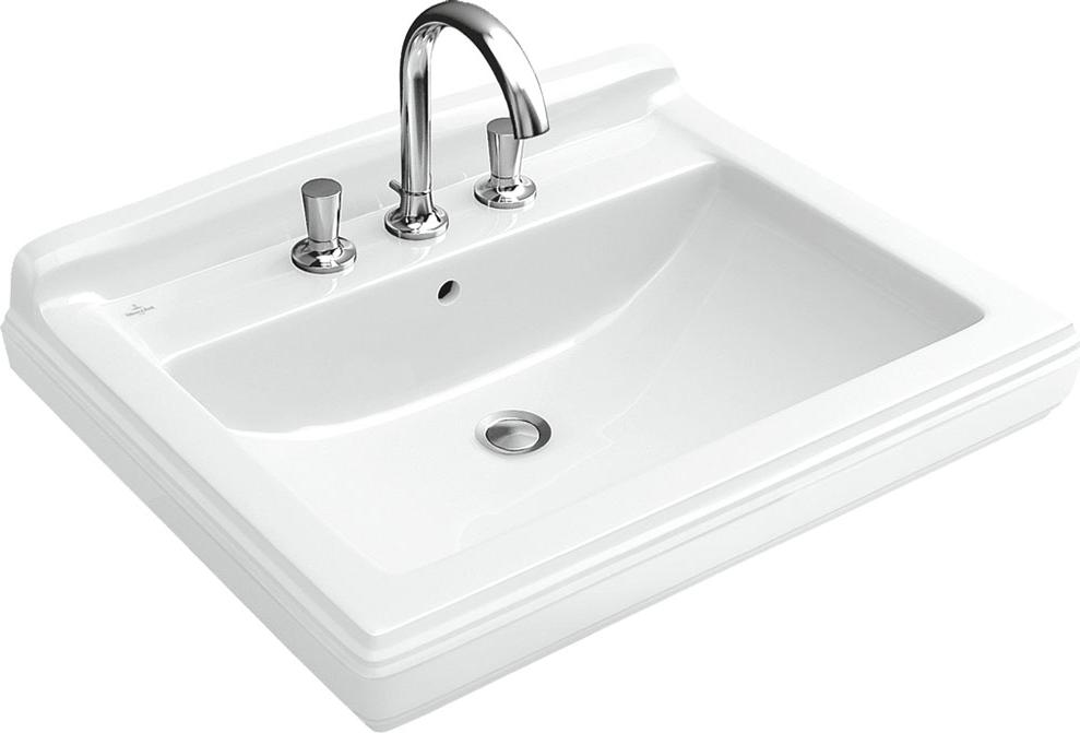 Подвесная раковина Villeroy & Boch Hommage 75 см 7101LGR1