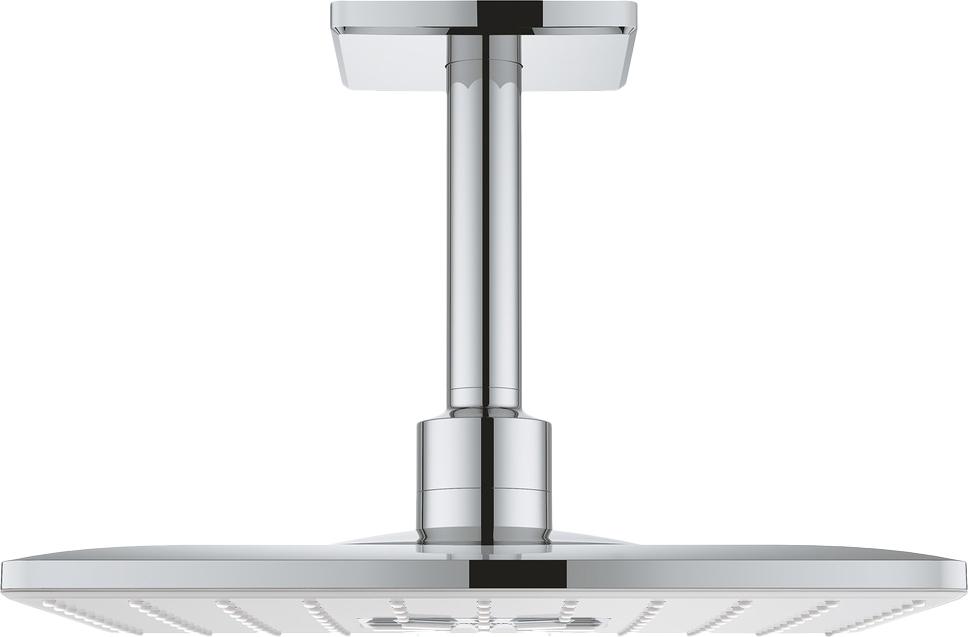 Верхний душ Grohe Rainshower SmartActive Cube 26481LS0 белая луна