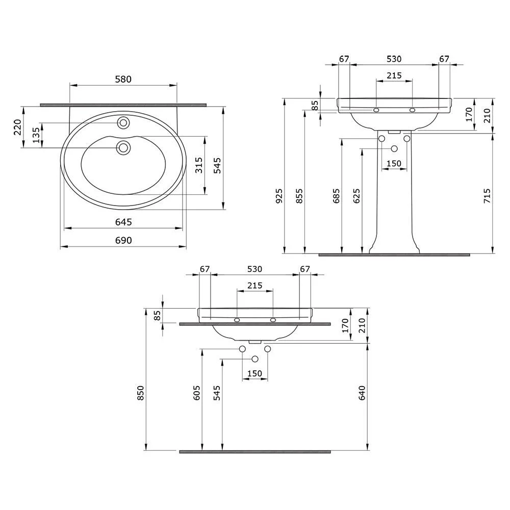 Раковина Bocchi Loreto 1047-014-0126 бежевый