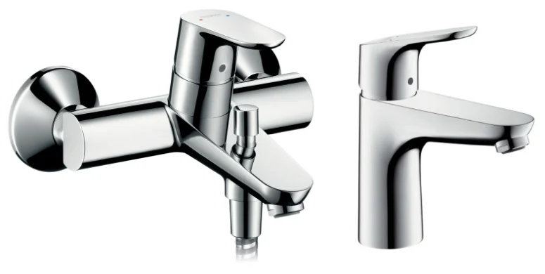 Смеситель для ванны с душем Hansgrohe Focus E2 3194000/31607000 хром