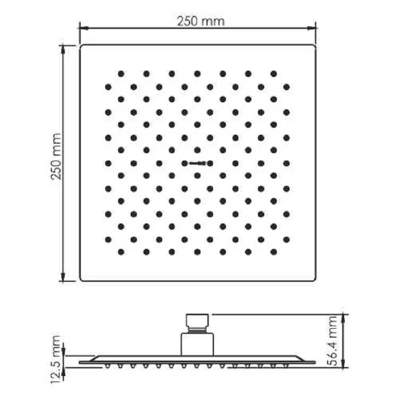 Душевая система WasserKRAFT Aisch 5500 А55180 золото