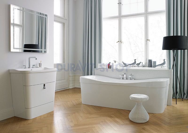 Тумба напольная 81 см Duravit Esplanade ES905105656 белый