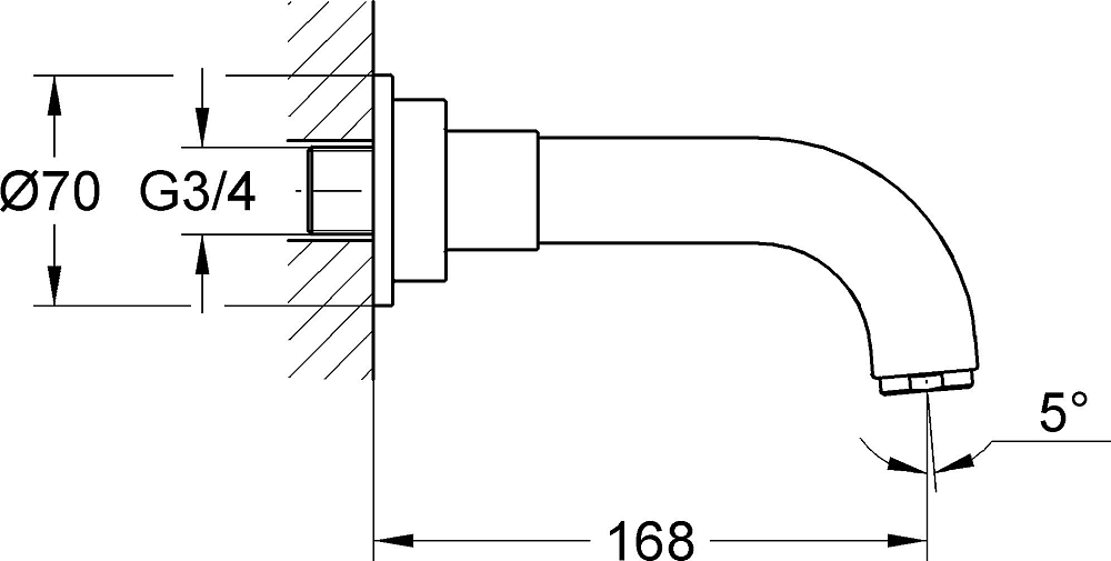 Излив Grohe Atrio 13139000