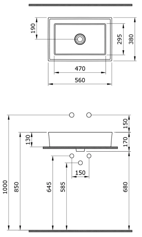 Раковина накладная Bocchi Vessel 1172-033-0125 зеленый