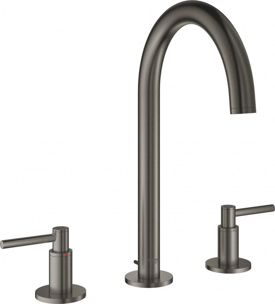 Смеситель Grohe Atrio New 20009AL3 для раковины тёмный графит, матовый