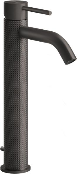 Смеситель для раковины Gessi 316 Cesello 54404#707, brushed black metal PVD