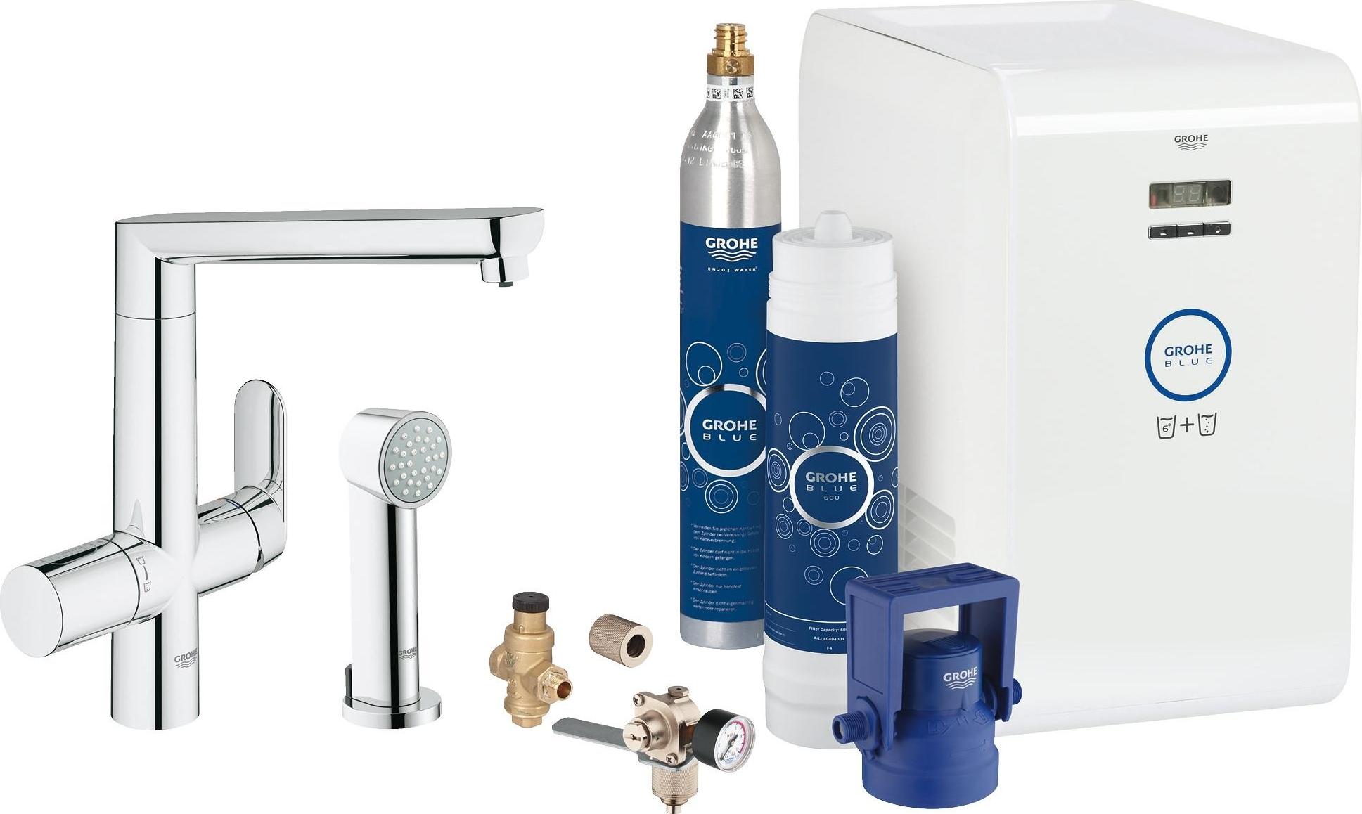 Смеситель для кухонной мойки Grohe Blue 31355001