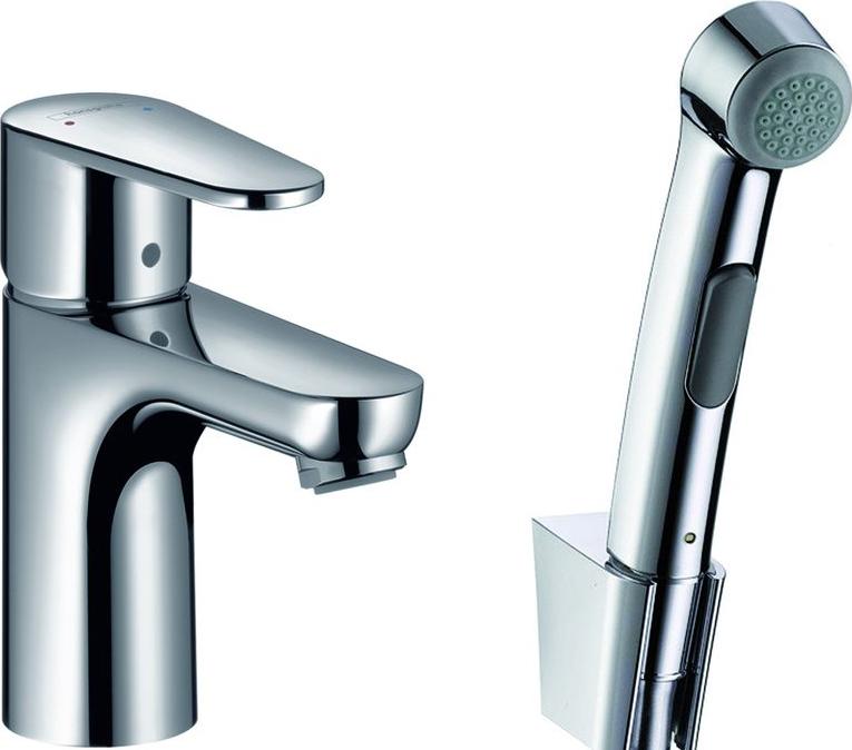 Смеситель Hansgrohe Talis E2 31165000 для раковины с гигиеническим душем