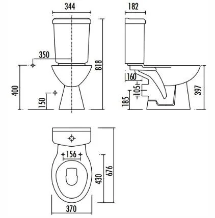 Напольный унитаз Creavit Pitta, крышка микролифт, PA311+PA410+KC0703.01.0000E+IT5130