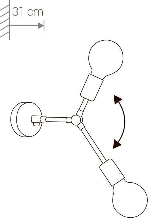 Бра Nowodvorski Twig 9141