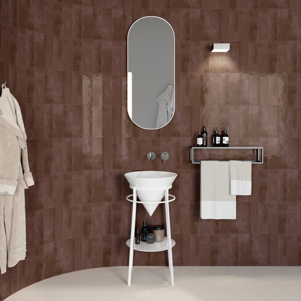 Зеркало Kerama Marazzi Cono 42х100 CO.mi.42/WHT белый