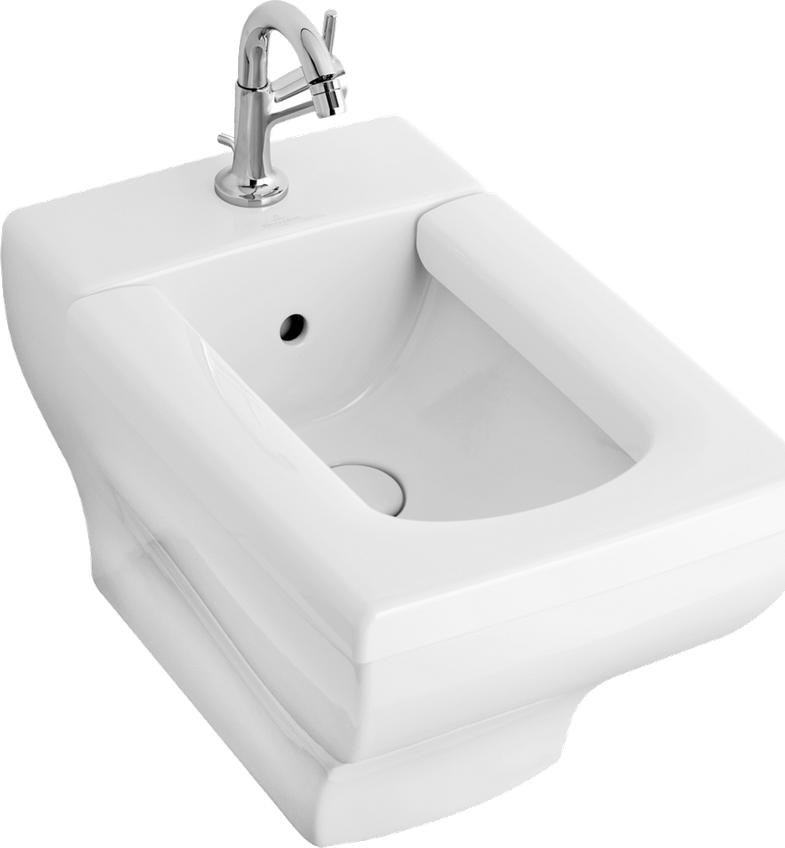 Подвесное биде Villeroy & Boch La Belle 5427 00R2 star white