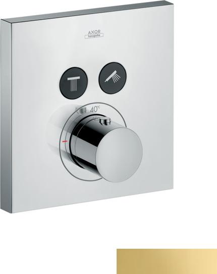 Термостат для душа Axor ShowerSelect 36715990, золото