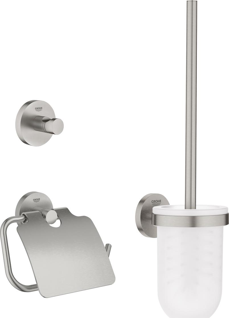 Набор аксессуаров для ванны Grohe Essentials 40407DC1 суперсталь