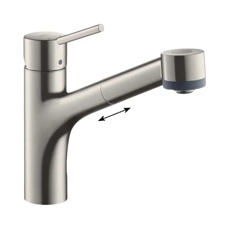 Смеситель для кухни Hansgrohe Talis 73860800 серый