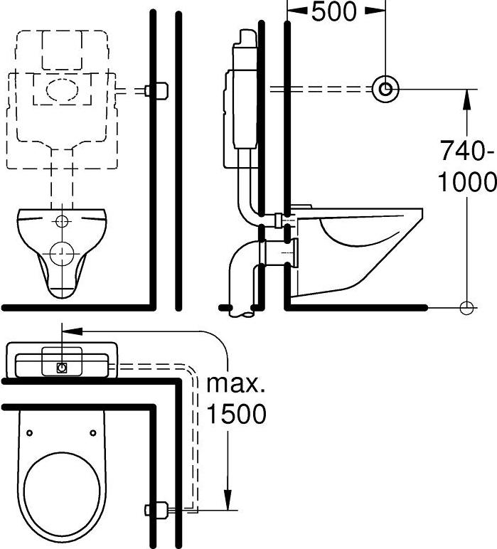 Кнопка смыва Grohe 37060000