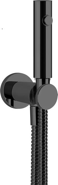 Гигиенический душ Gessi Cono 45123#707, black metal brushed PVD