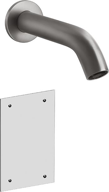 Электронный смеситель для раковины Gessi 316 Flessa 54015#239, steel brushed