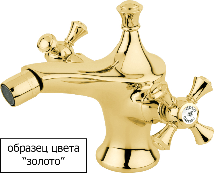 Смеситель Caprigo Monarch 41-011-oro для ванны с душем