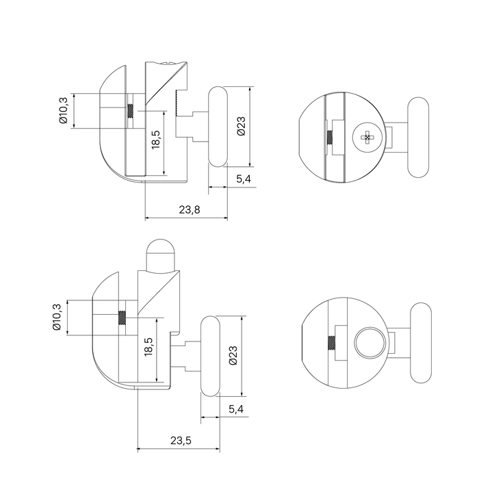 Ролики Iddis Optima Home 966S23GR6DZ серый