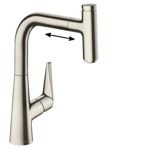 Смеситель для кухни Hansgrohe Talis Select S 72822800 серый