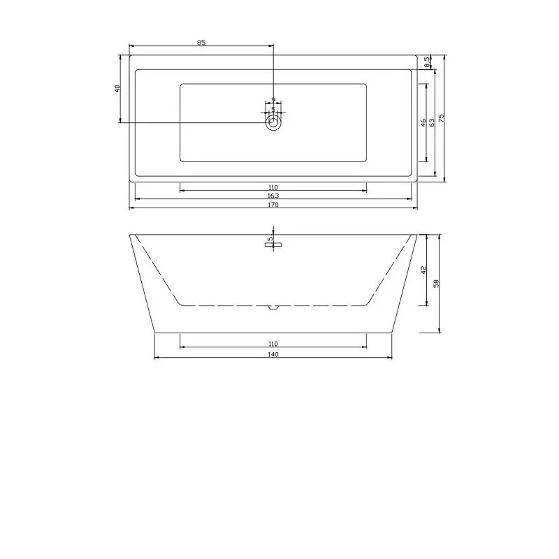 Акриловая ванна Cerutti Spa CT9344 белый