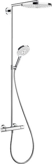 Душевая стойка Hansgrohe Raindance Select S 240 2jet 27129400 Showerpipe, хром/белый