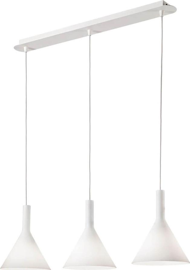 Подвесной светильник Ideal Lux Cocktail SP3 Bianco 074245