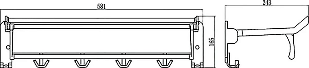 Тумба под раковину De Aqua Ариетта 184510 RAL9005 черный