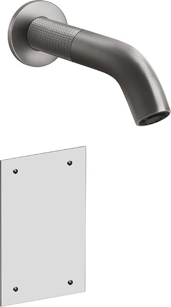 Электронный смеситель для раковины Gessi 316 Cesello 54415#239, steel brushed