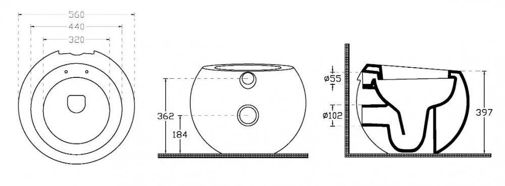 Приставной унитаз Isvea Lunna 10LN02002SV/40L00200I, крышка микролифт, белый