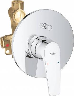 Однорычажный смеситель для ванны Grohe BauFlow 29113000