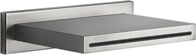 Каскадный излив для душа Gessi 316 20293#239, steel brushed