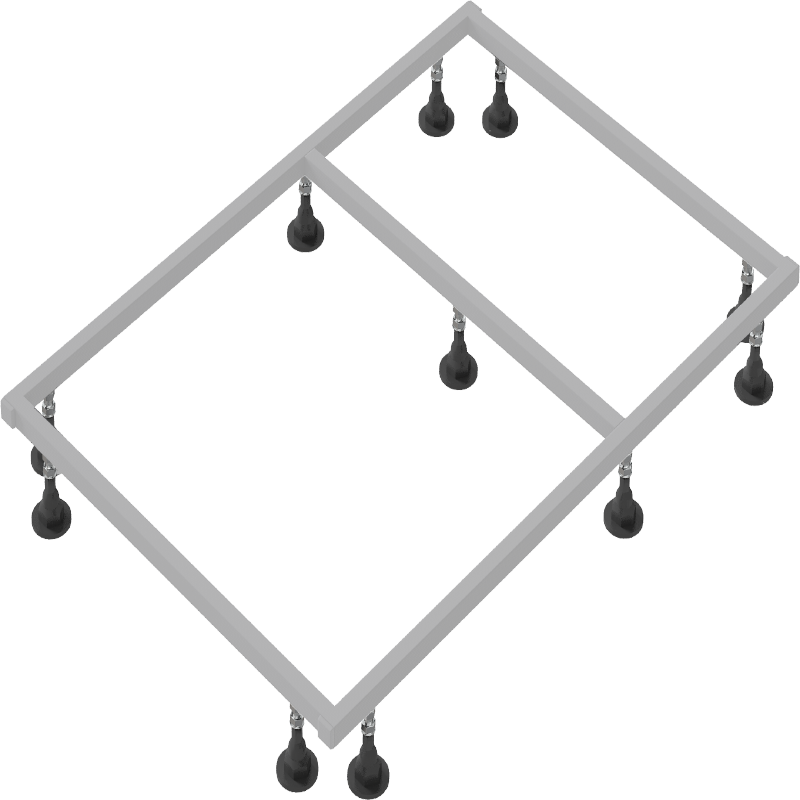 Каркас для поддона Jacob Delafon Tolbiac 120x80 E6D345RU-NF