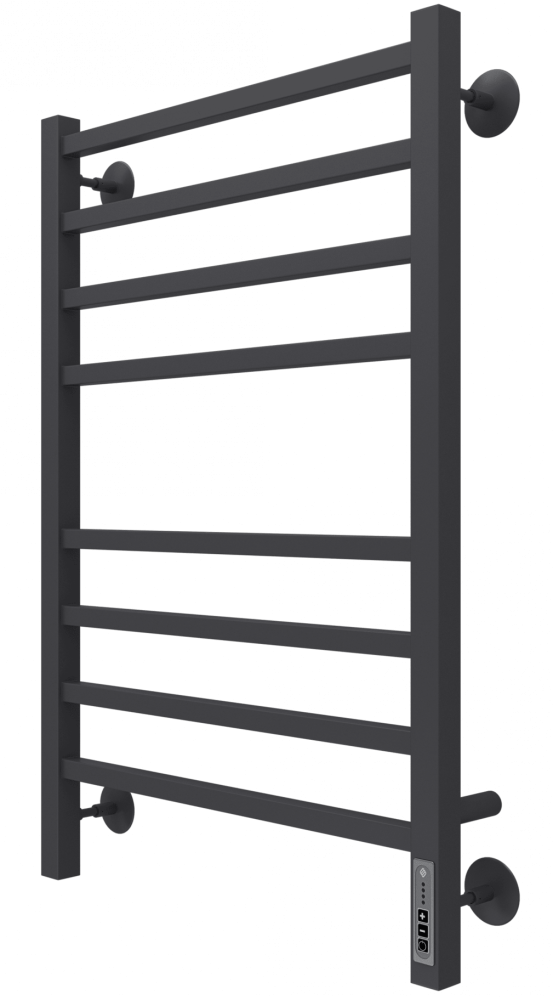 Полотенцесушитель электрический Terminus Ватикан П8 500x800 4670078527554 правый, черный матовый