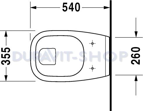 Подвесной унитаз Duravit D-Code 22100900002