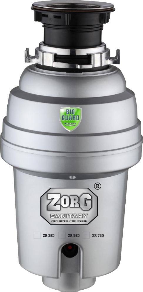 Чёрная кухонная мойка Zorg Inox D ZR-56 D